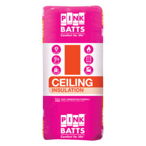 FLETCHER PINK BATTS CEILING INSULATION